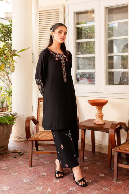 Black Beauty -2Pc Stitched