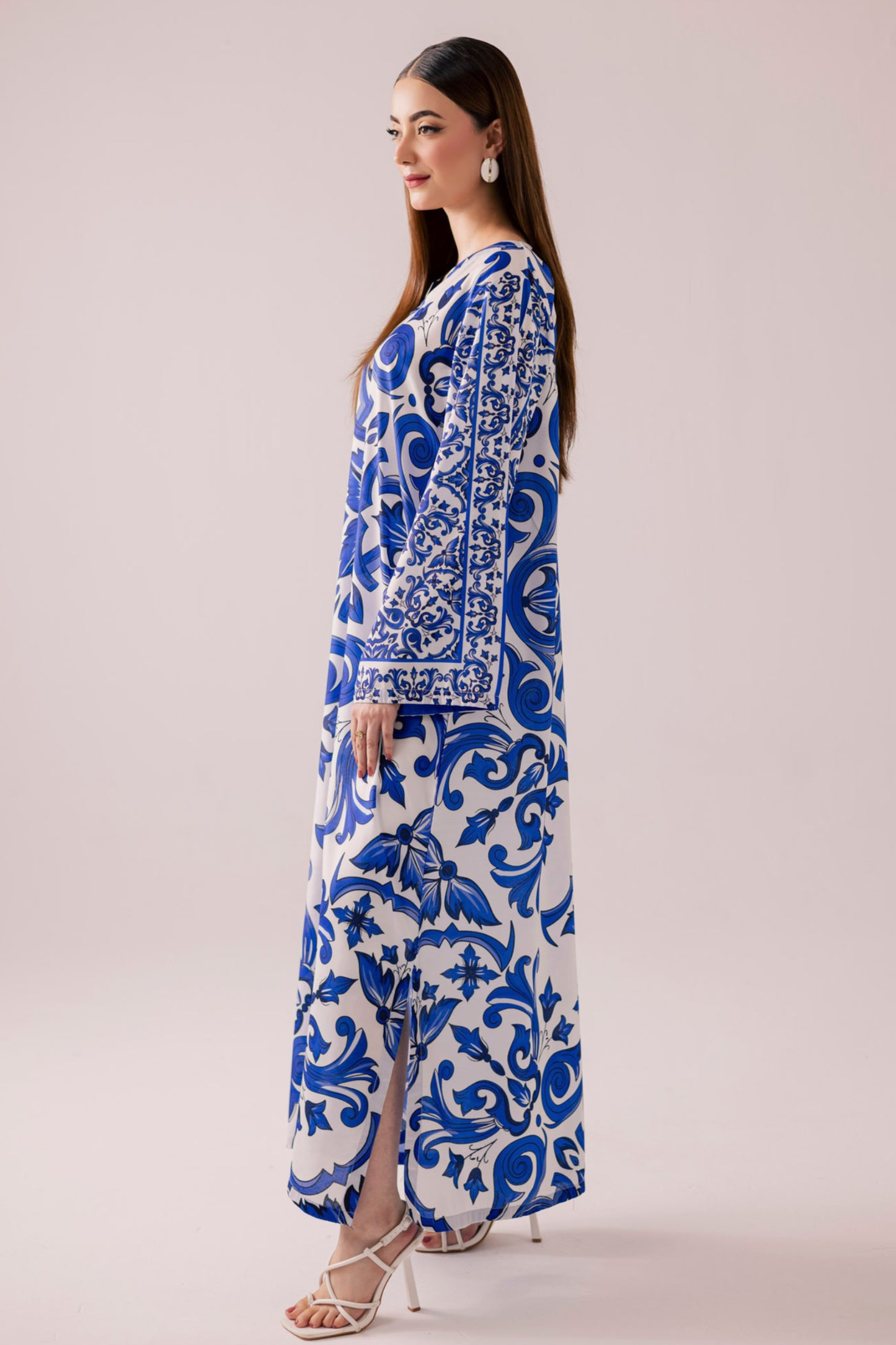 Abstract Summer Kaftan