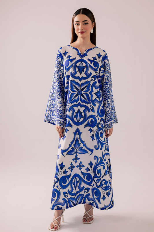 Abstract Summer Kaftan