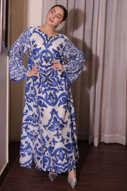 Abstract Summer Kaftan