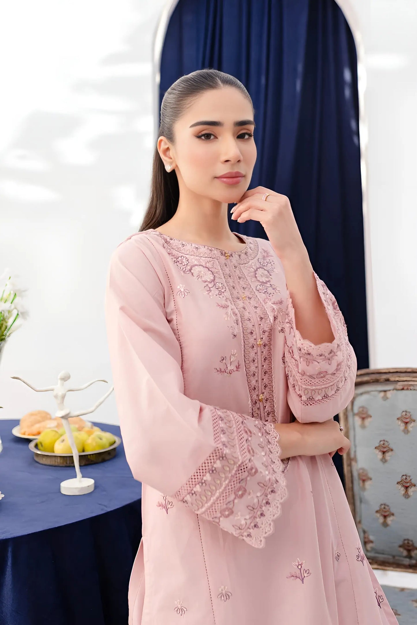 Embroidered Summer Dress
