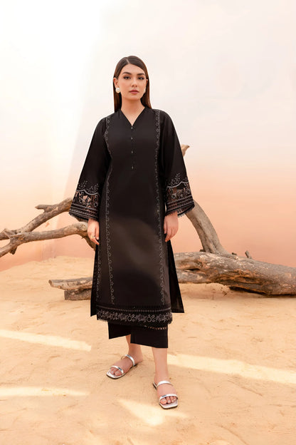 Black Rose - 2Pc Stitched