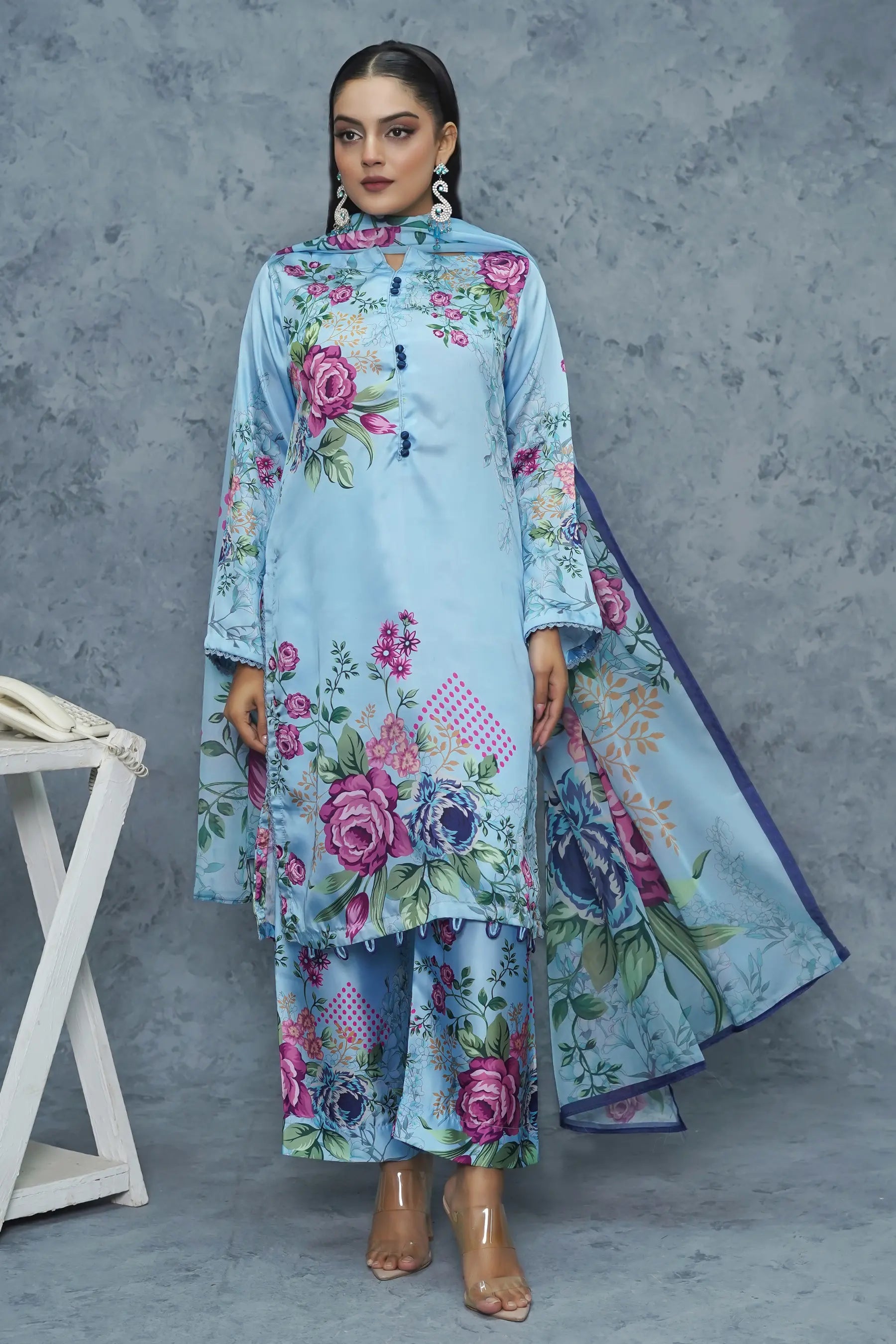 ethnc-silk-shirt-dupatta-combo-pakistan