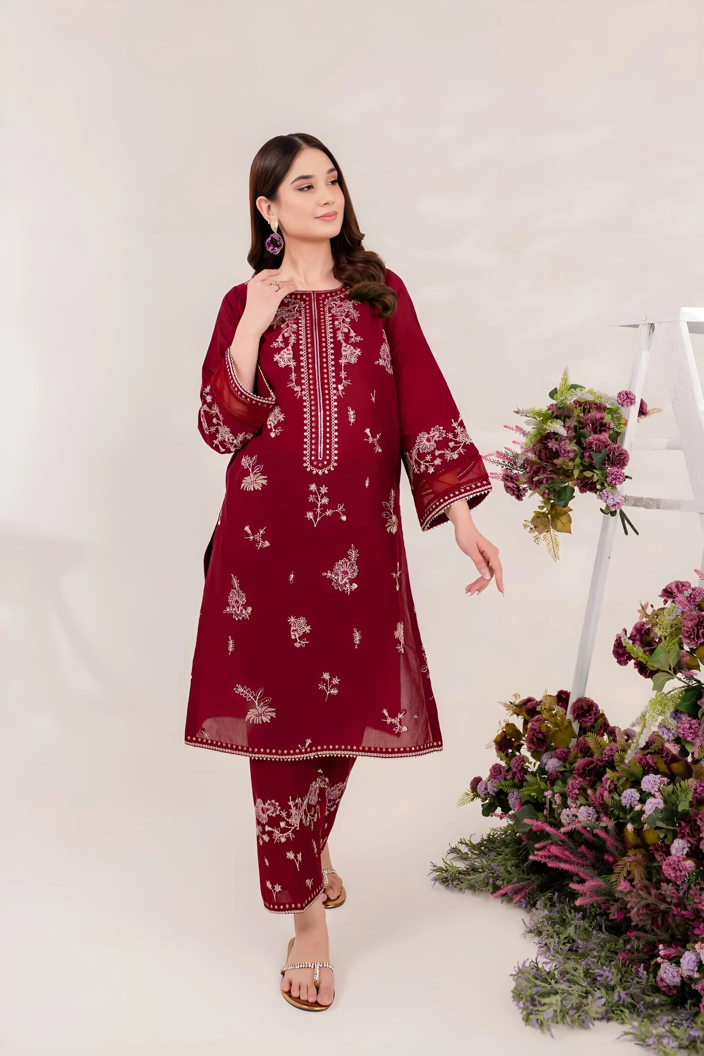 Red Blood - 2Pc Stitched