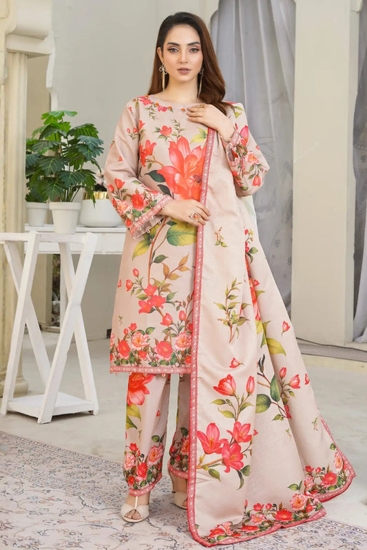 Jazmin 3Piece Stitched Suit