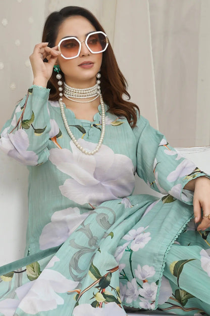 Saya 3Piece Stitched Suit