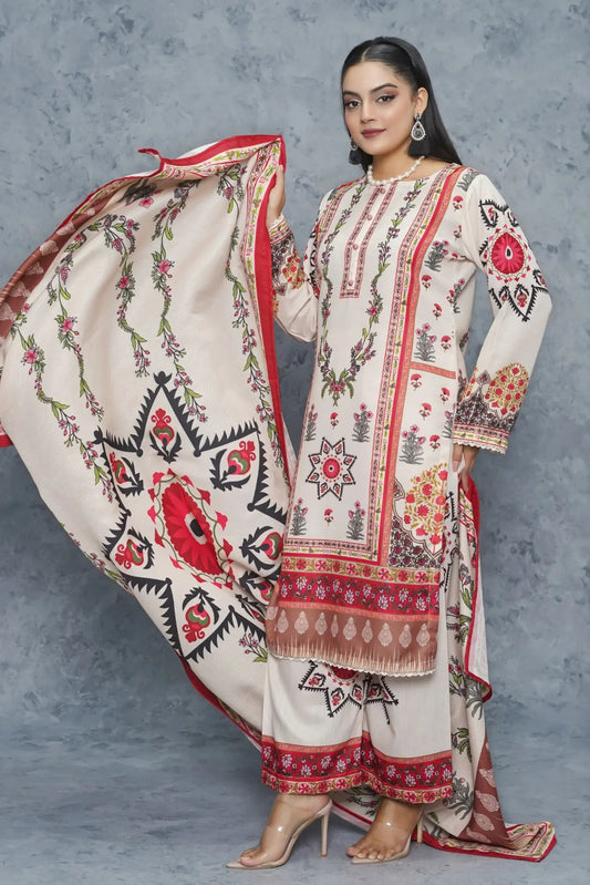 Charizma 3Piece Stitched Suit