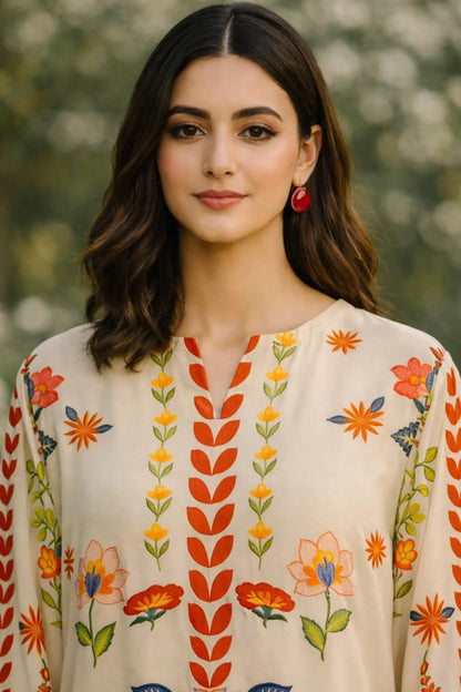 Ochre Summer Kaftan