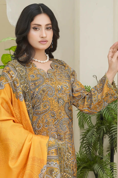 Bin Saeed 3Pc Stitched Suit
