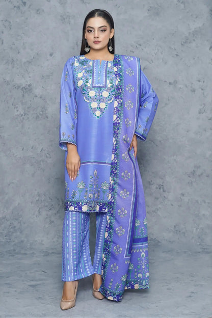 Dhanak 3Piece Stitched Suit