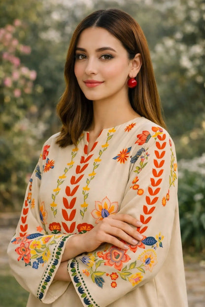 Ochre Summer Kaftan