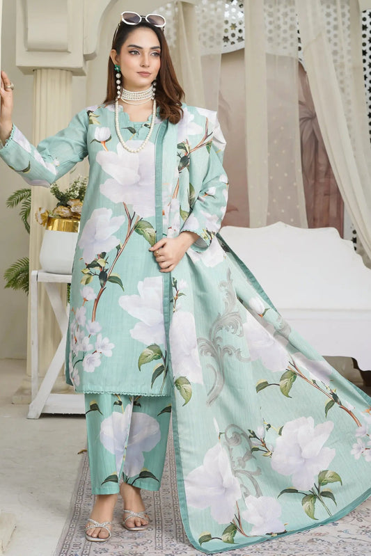 Saya 3Piece Stitched Suit