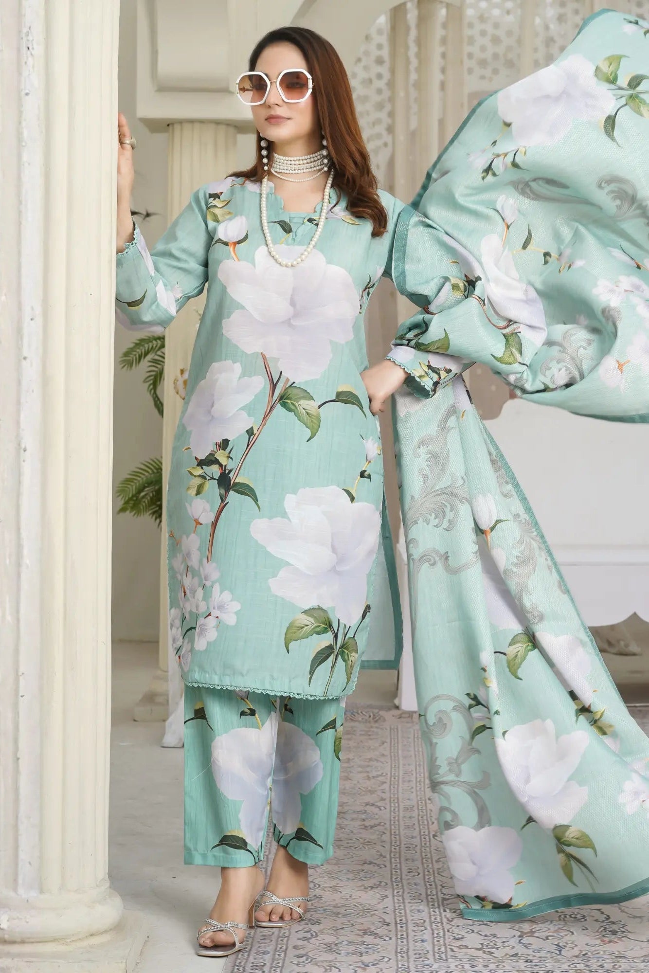 Saya 3Piece Stitched Suit