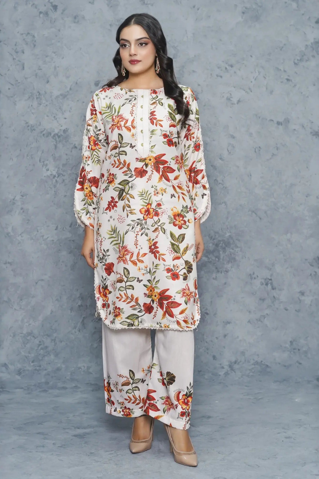 Aleez 2Piece Stitched Suit
