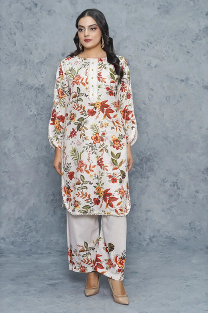 Aleez 2Piece Stitched Suit