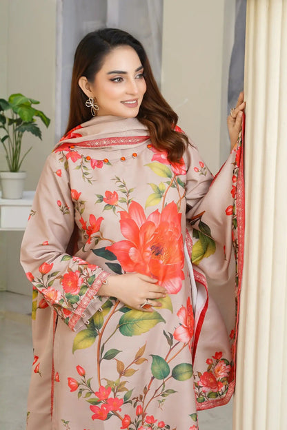 Jazmin 3Piece Stitched Suit
