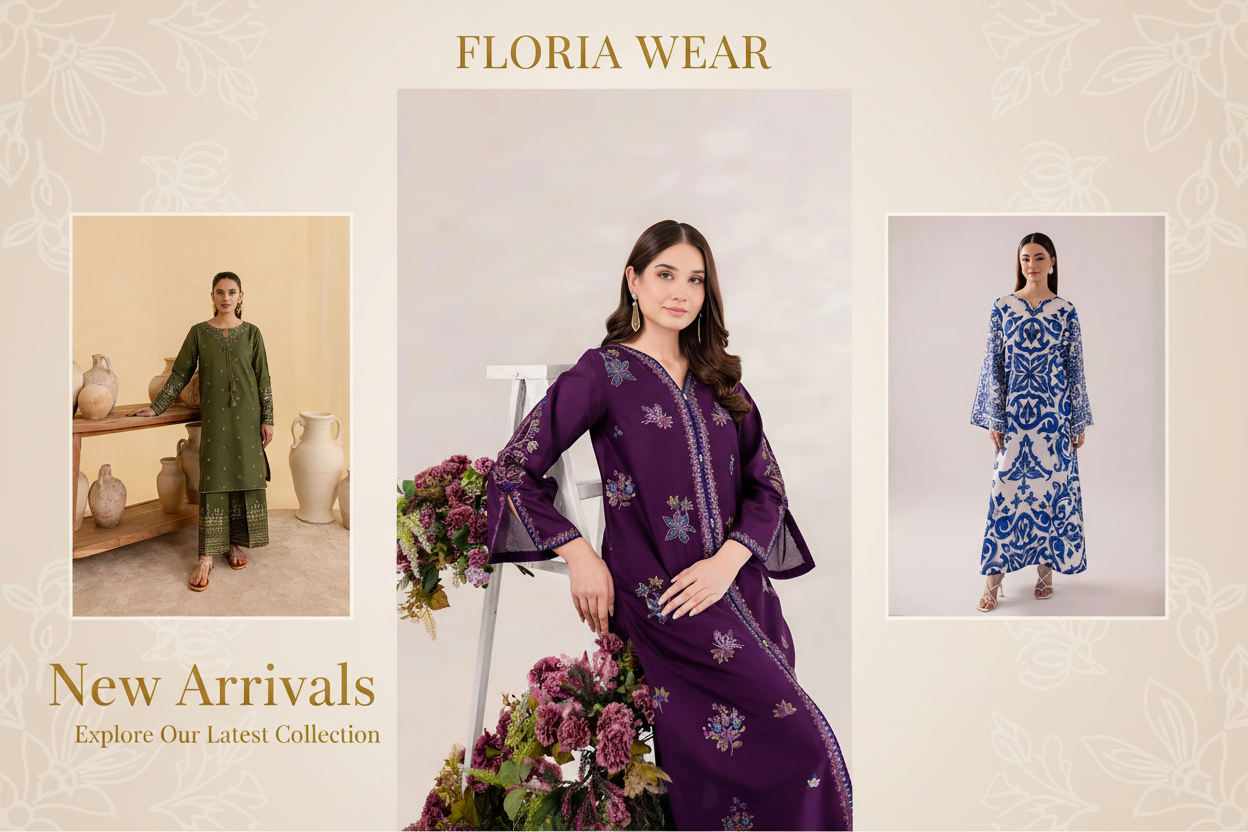 Floria Wear New Arrivals Banner