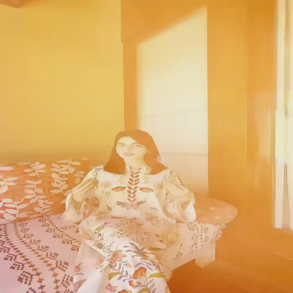 Ochre Summer Kaftan