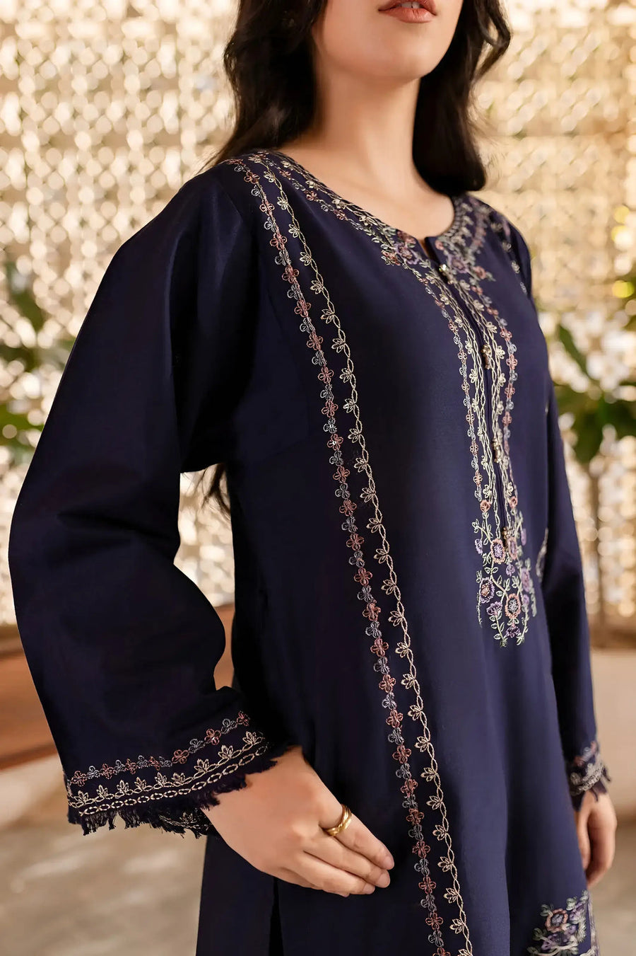 Blueberry -Lawn 2Pc Stitched