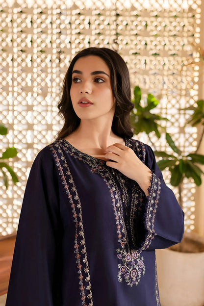 Blueberry -Lawn 2Pc Stitched