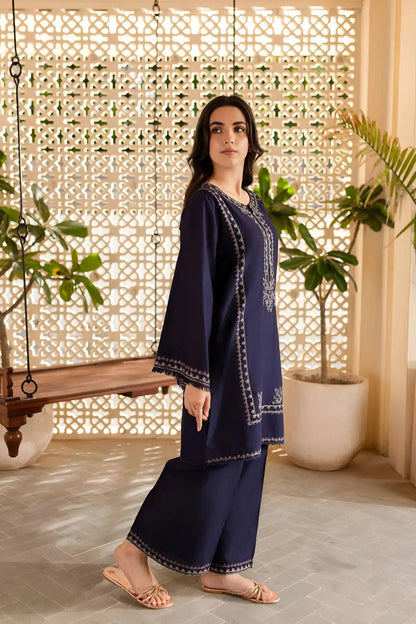 Blueberry -Lawn 2Pc Stitched