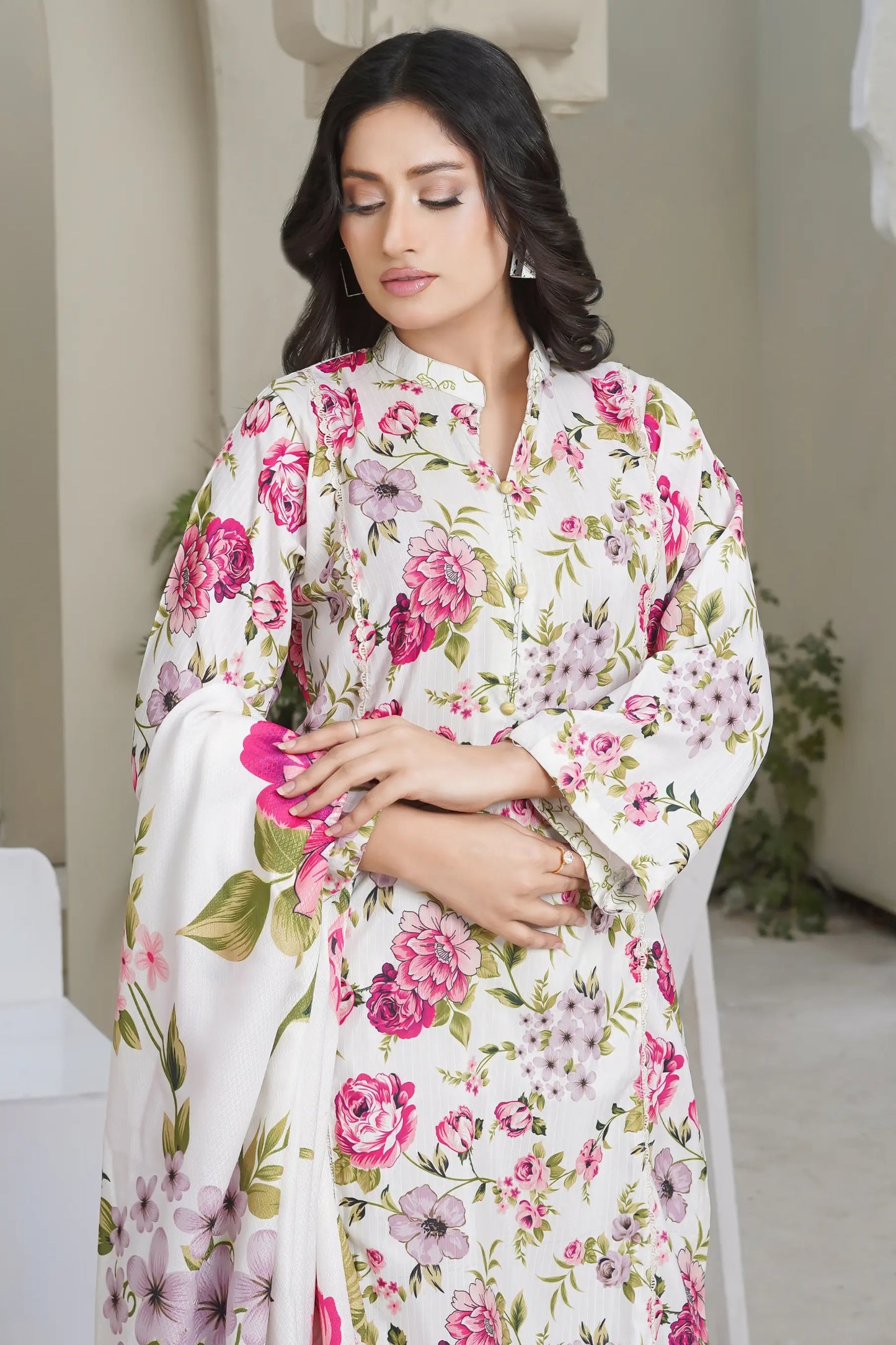 Sapphire 3 Piece Stitched Suit complete set for women