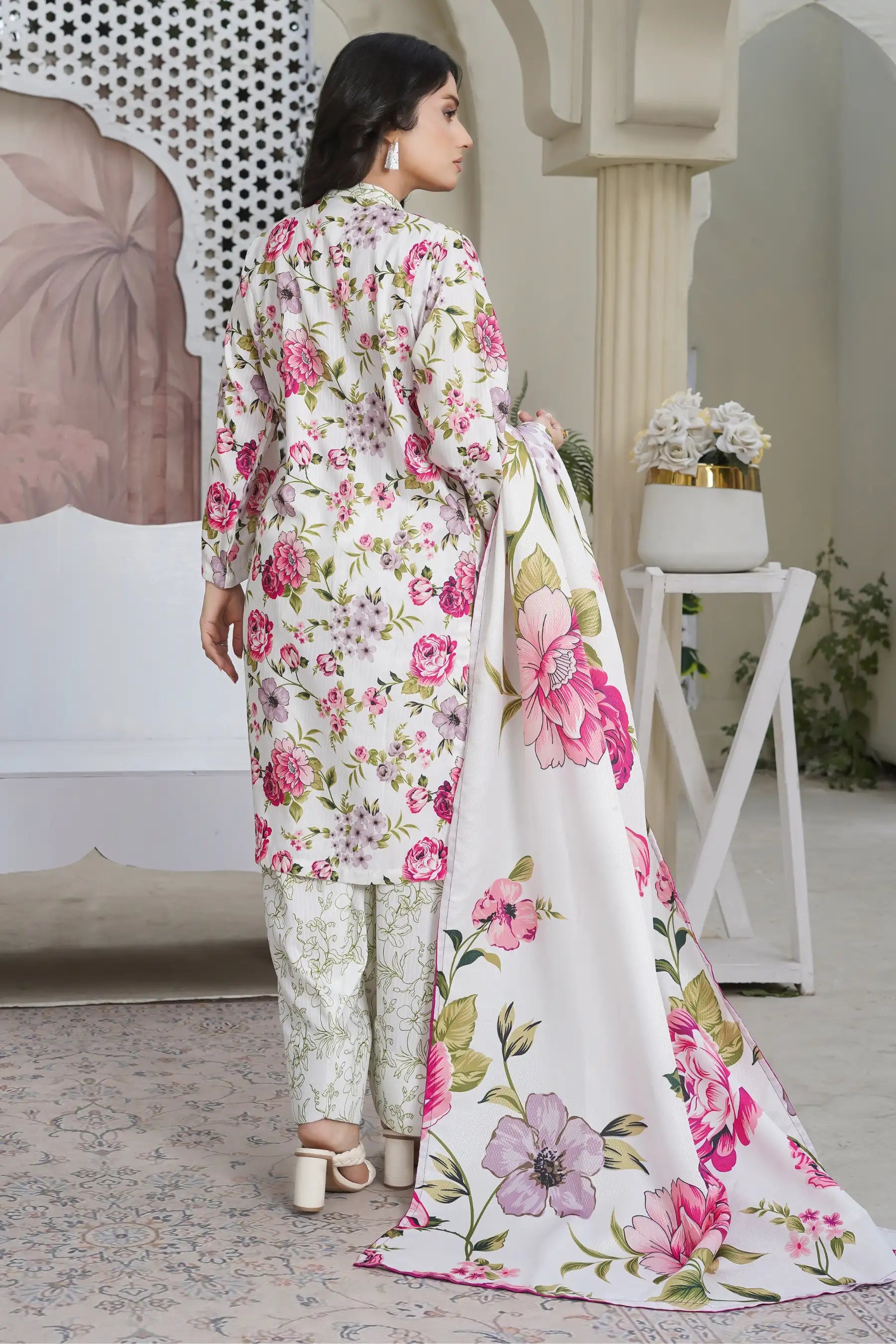 Sapphire 3 Piece Stitched Suit new collection 2026